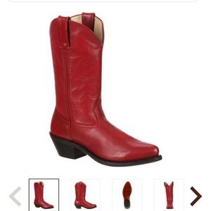 Durango leather cowboy boots size 9.5